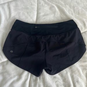 Black lululemon shorts